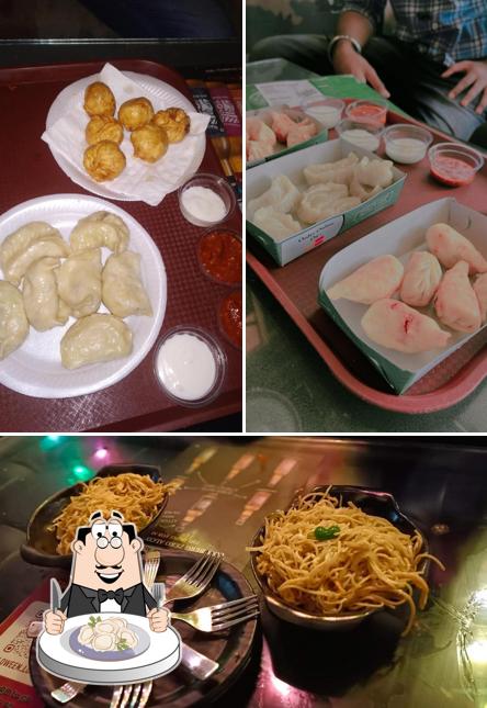 Dumplings at Halloween Cafe Lounge