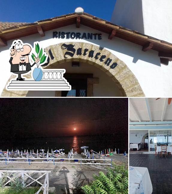 Questa è la foto che raffigura la esterno e interni di Ristorante il Saraceno