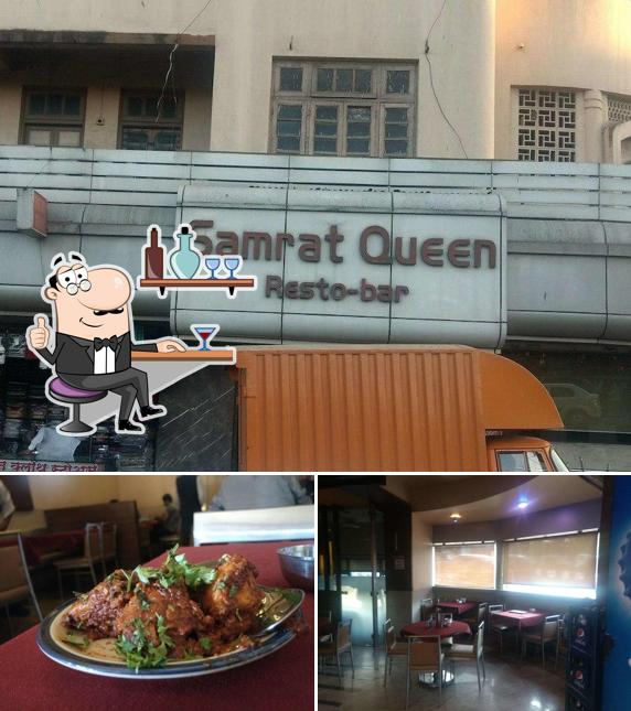 The interior of Samrat Queen (Bar)