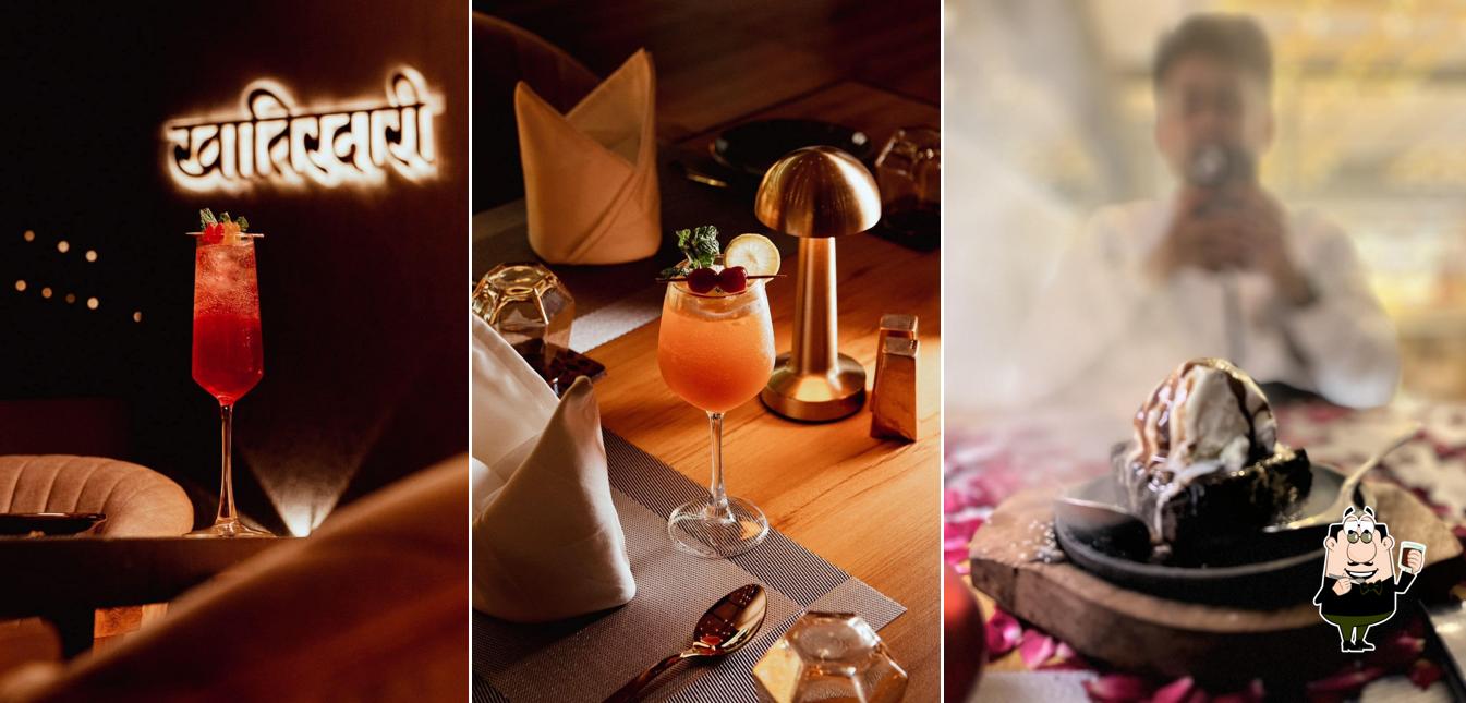 Enjoy a beverage at Shamiyana Fine Dine and Banquet