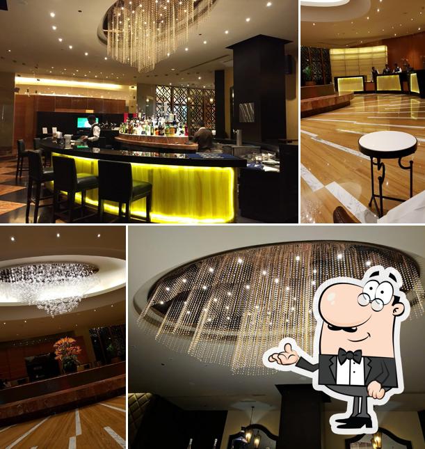 Take a seat at one of the tables at Tease