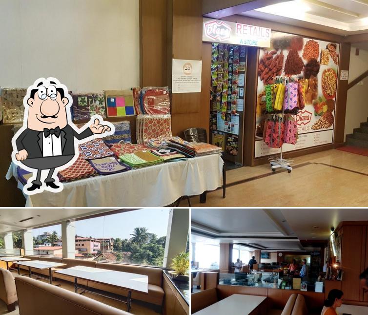 The interior of Hotel Diana