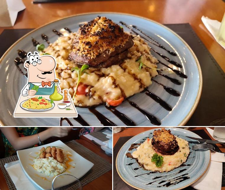 Risoto em Pizzaria Olegário - VILA DA SERRA