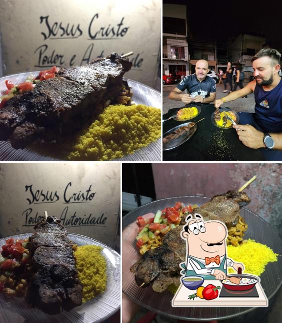 Paella em Churrasco Do Tchaca