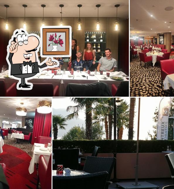 Gli interni di Fouquet's