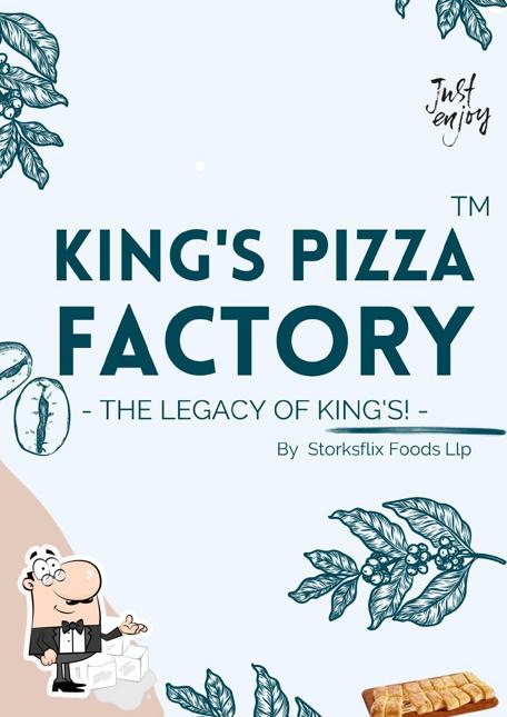 The interior of King's Pizza Factory