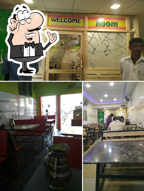 The interior of Shree Shiva Dhaba