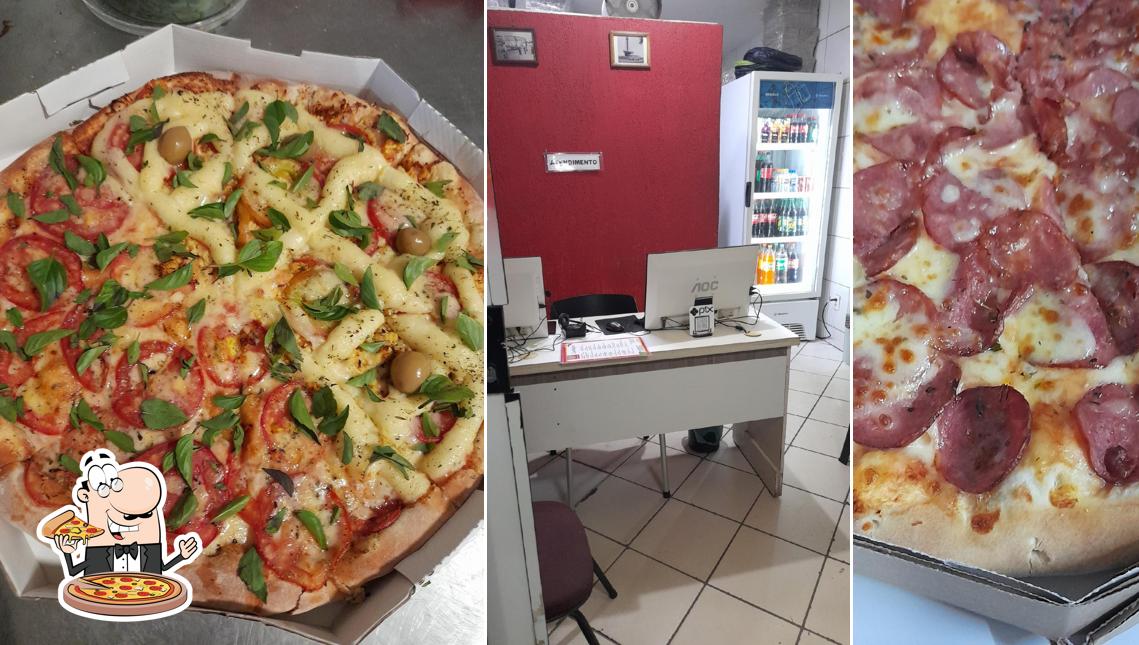 No D Z Pizzaria Ltda., você pode desfrutar de pizza