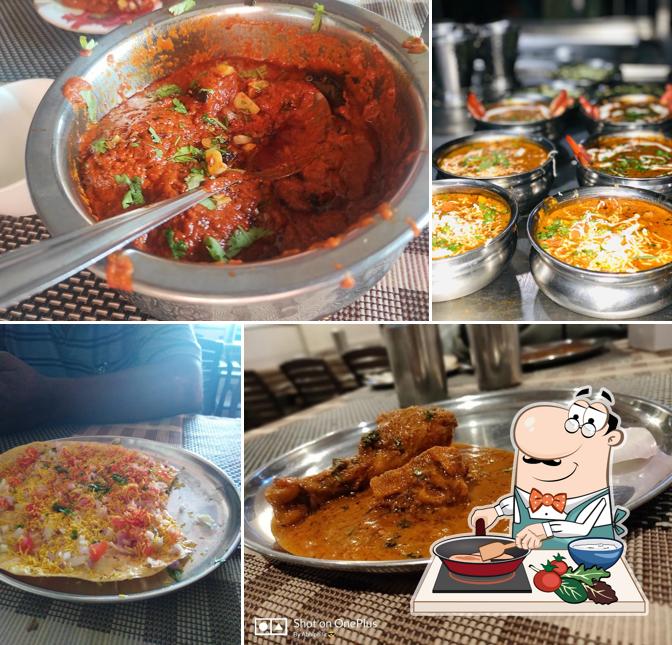 Chicken curry at Hotel Atharva Family Restaurant & Bar