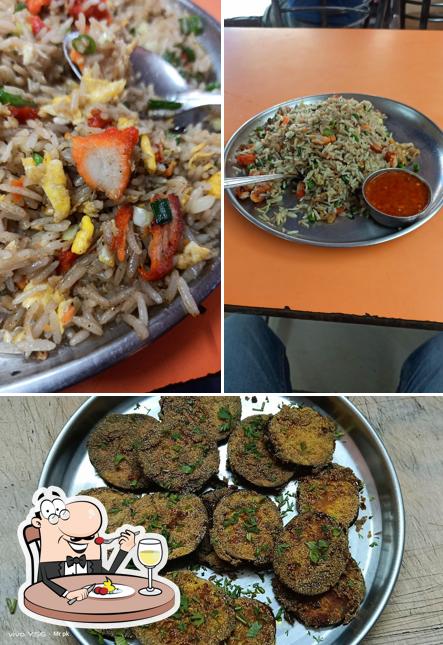 Food at Bhosle's Food court