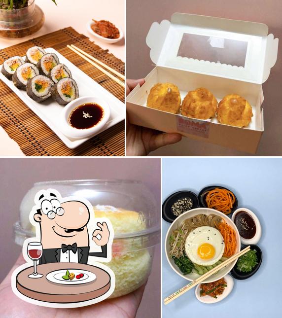 Food at Boma Asian Bakery