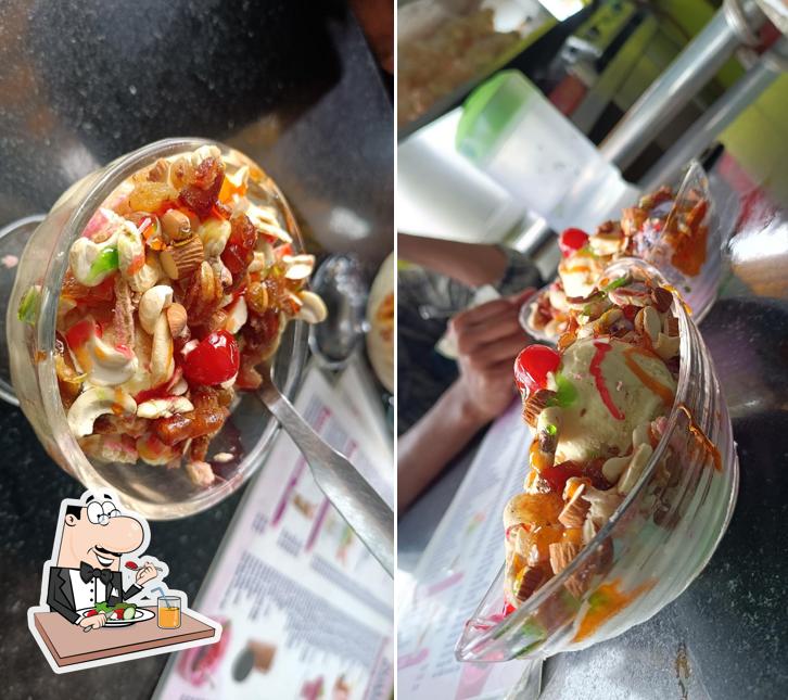 Ceviche at National Juice World. Shakes, Icecream, Chat & Snacks