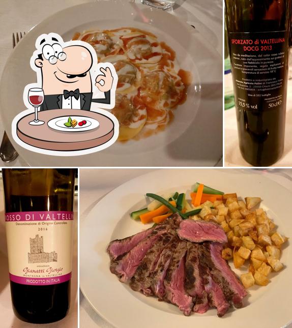 Cibo al Ristorante Fracia