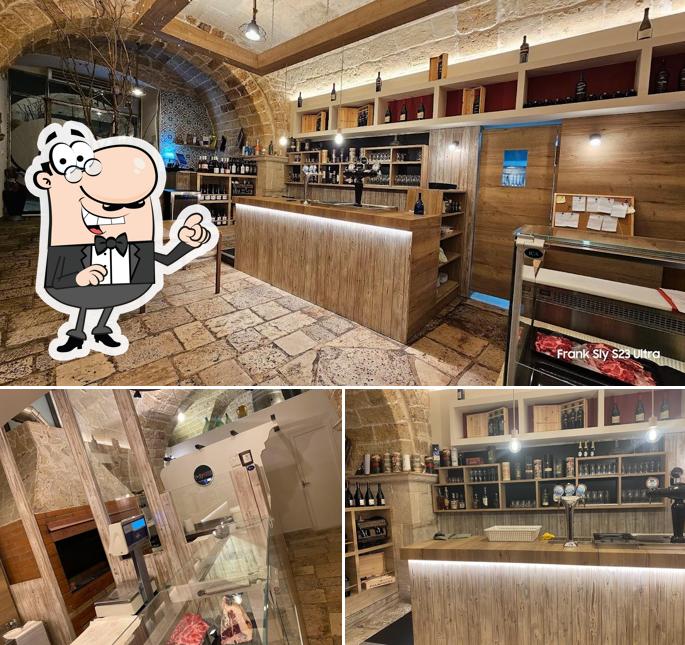 La interni e esterno del ristorante