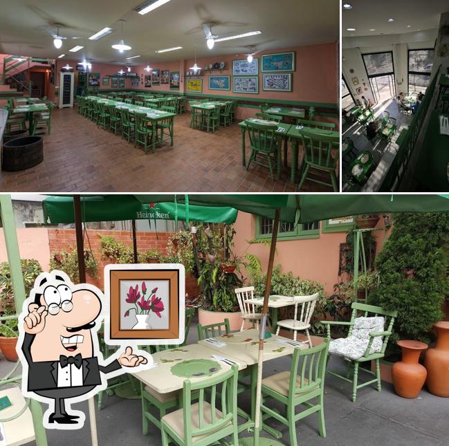 O interior do Taormina Ristorante Siciliano