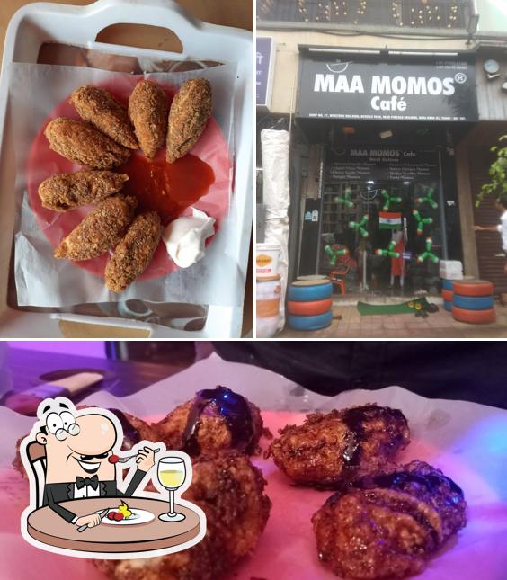 Food at Maa momos cafe