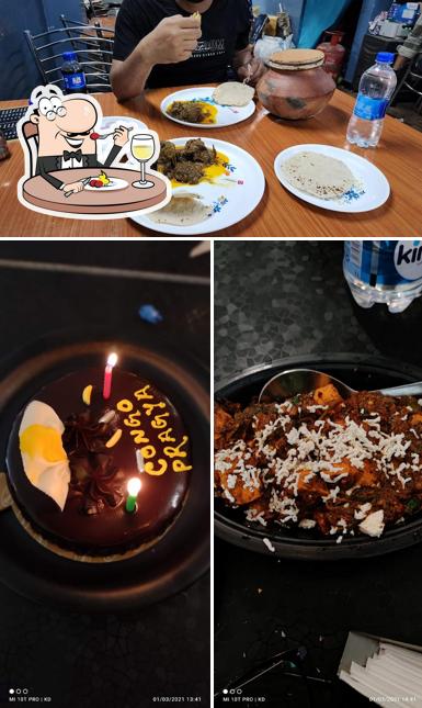 Food at MFC Restaurant Champaran Meat House