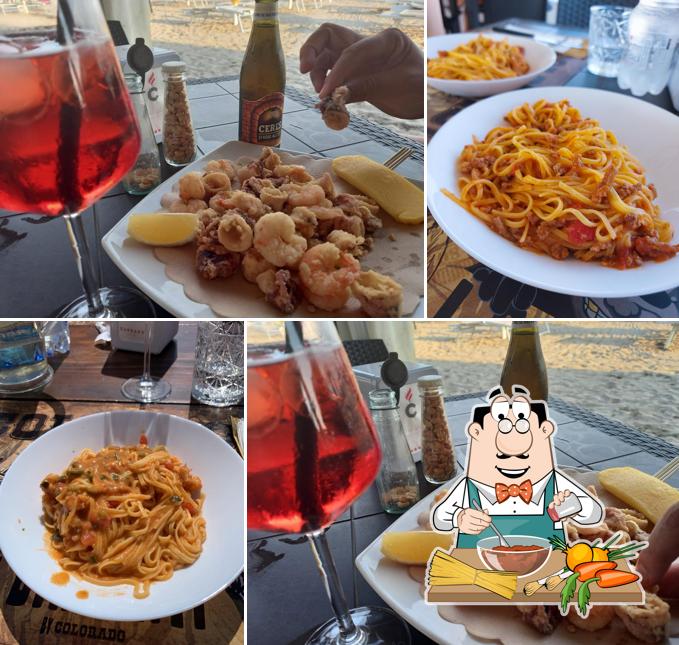 Spaghetti alla bolognese al Chiosco Colorado
