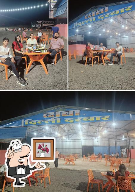 The interior of DILLI DARBAR DHABA