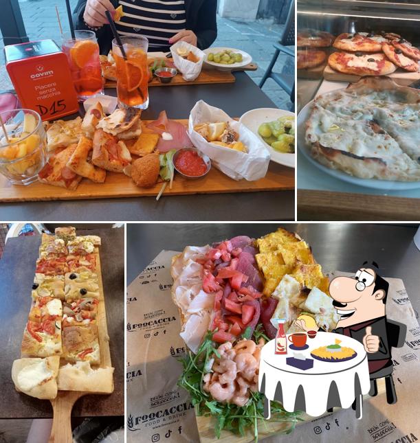Piatto di formaggi al Foocaccia Food & Drink