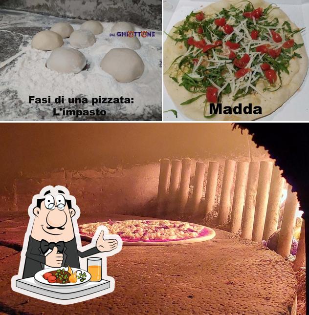 Cibo al Pizzeria Dal Ghiottone