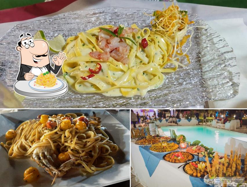 Spaghetti alla carbonara al Villa Kalazul