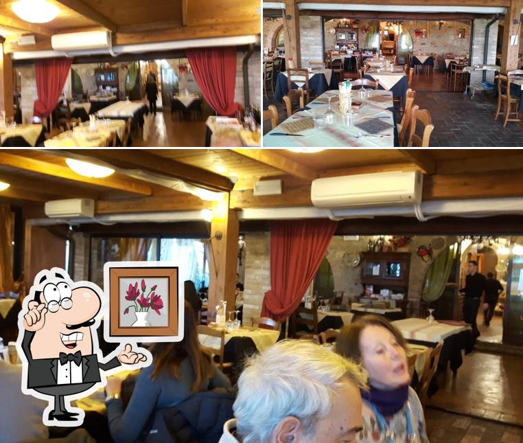 Siediti a un tavolo di =