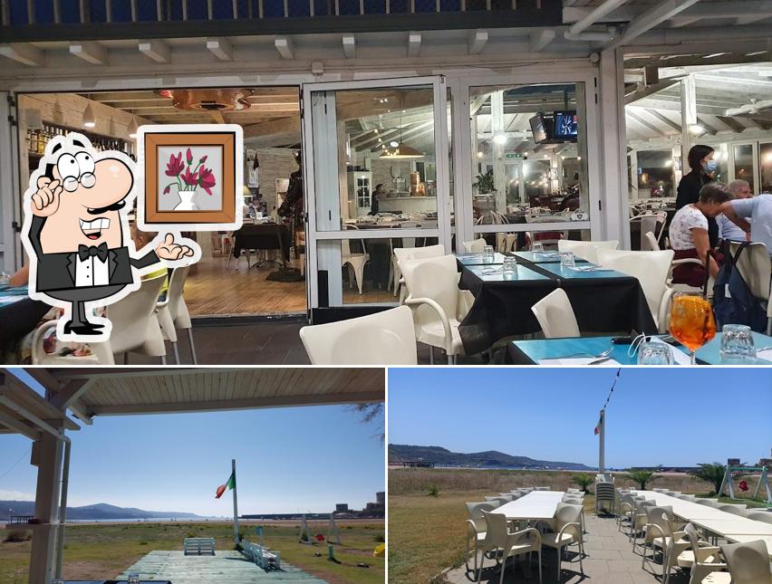 Gli interni di Al Galeone