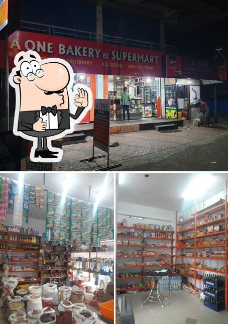 Look at this image of A one bakery & Super Market