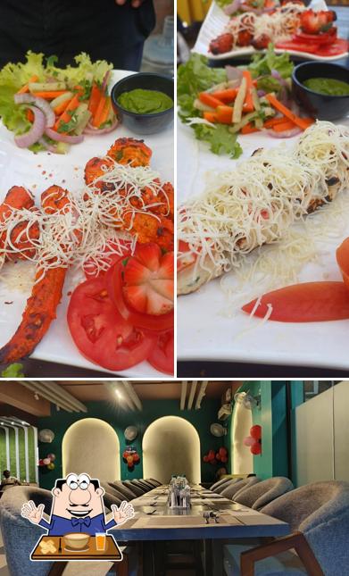 The restaurant's food and interior