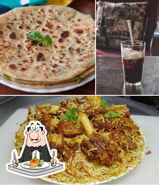 Food at Hotel Chancellor, Padampur