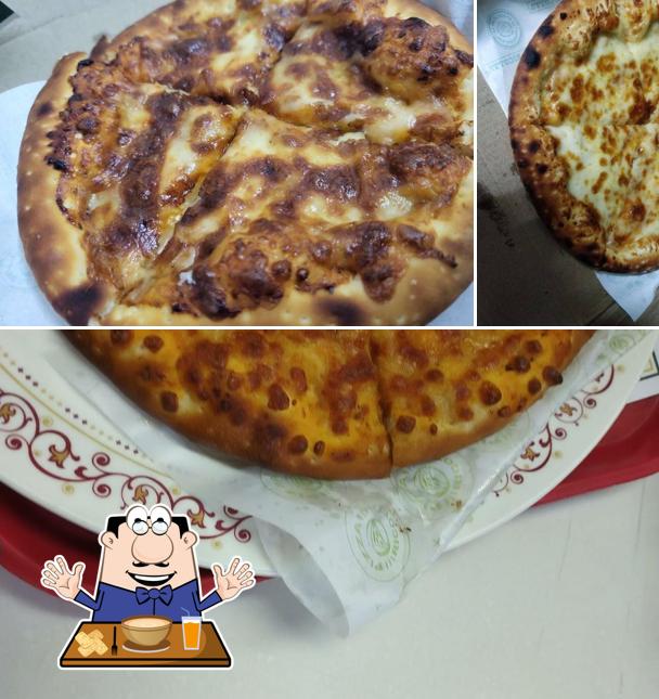 Meals at Pizza ricotta