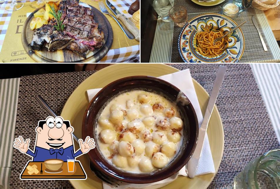 Cibo al Antico Ristorante Il Sasso di Dante - Firenze