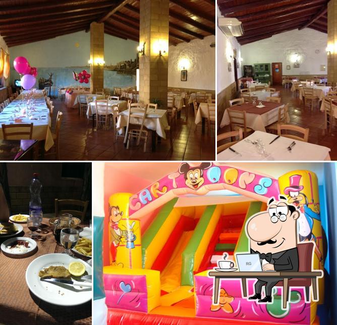 Gli interni di Ristorante Rustico