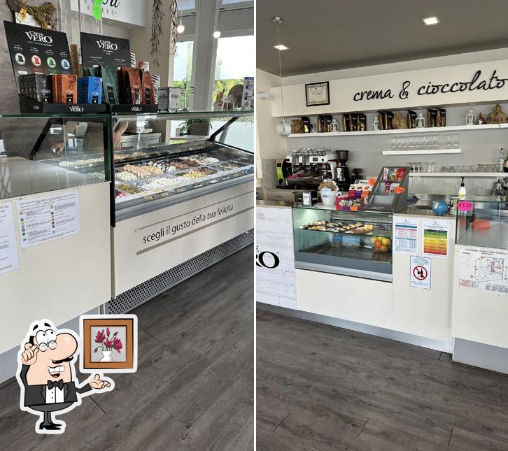 Gli interni di Crema & cioccolato - Flori Caffè