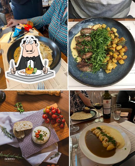 Comida em Doppo Cucina