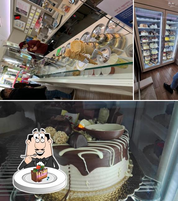 Gâteau au chocolat à Gelateria Lavezzi Formia
