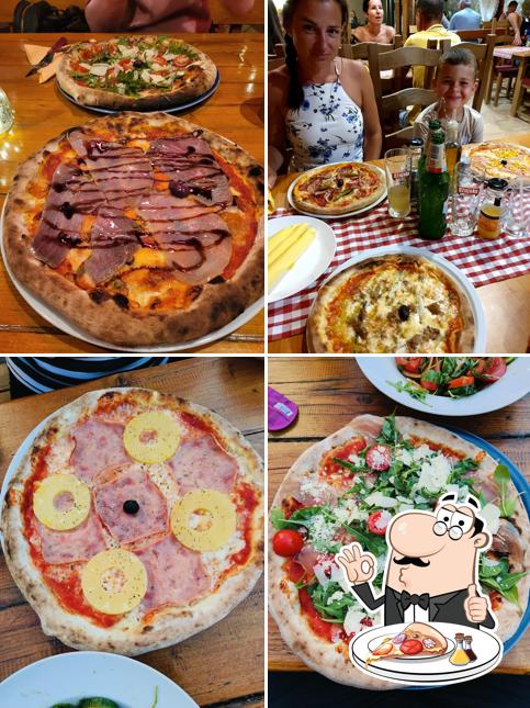 Scegli tra le svariate varianti di pizza