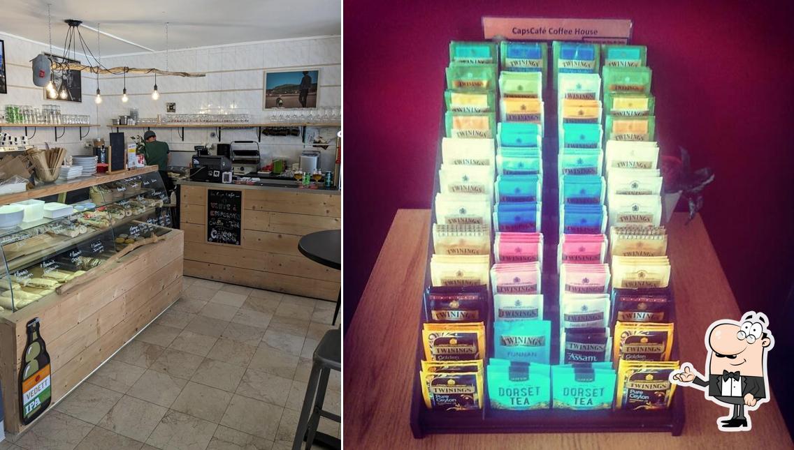 L'intérieur de Capscafé