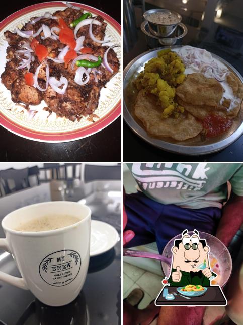 Meals at The White Food Maker's And Restaurant