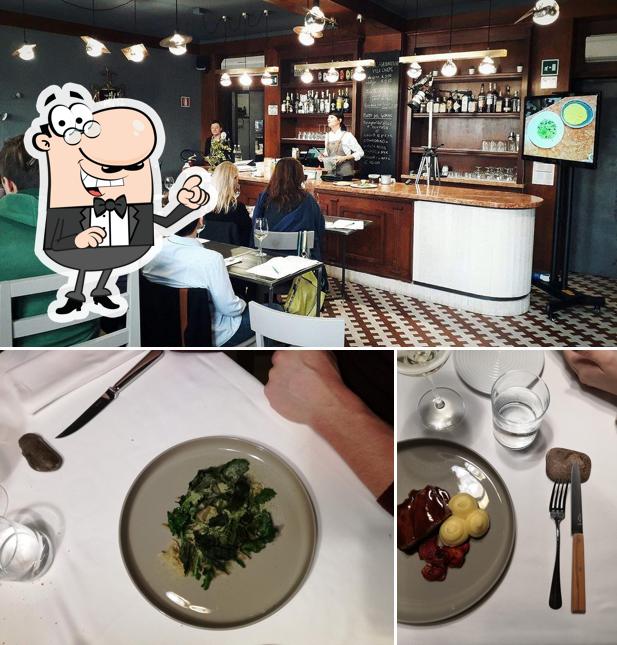 Dai un'occhiata agli interni di AB Osteria Contemporanea