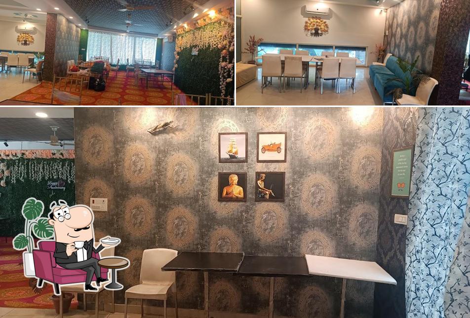 The interior of Chirag Restaurant and Grill