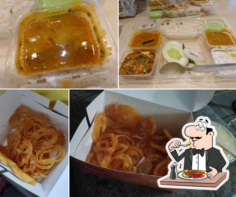 Creme brulee at Samrat Bakery Creme brulee at Samrat Bakery