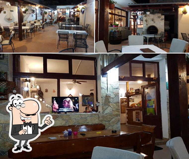 Gli interni di Bistro FIGA