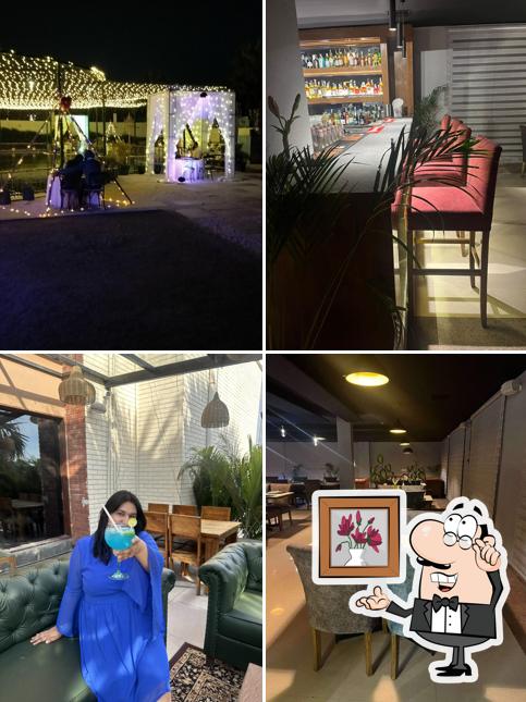 The interior of House Of Barqat