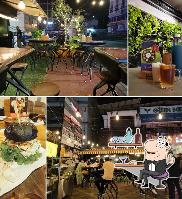 The interior of Kanary Restaurant