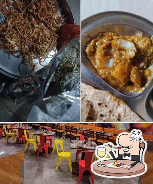 Food at Magic Bistro