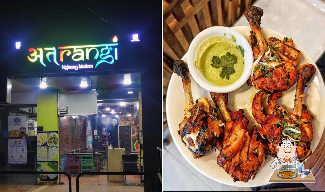 Chicken wings at Atrangi Highway kitchen