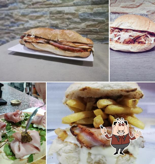 Panino con maiale stirato al Pub dai gemelli mistral