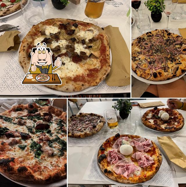 Ordina tra le molte varianti di pizza